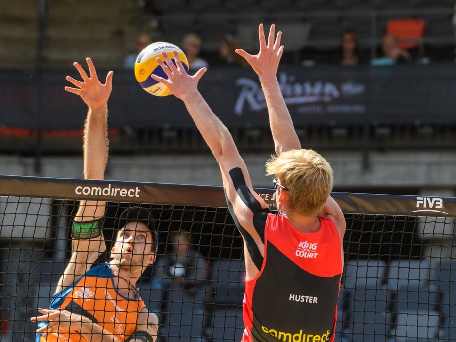 Philipp Huster steht mit Mio Wüst im Finale
