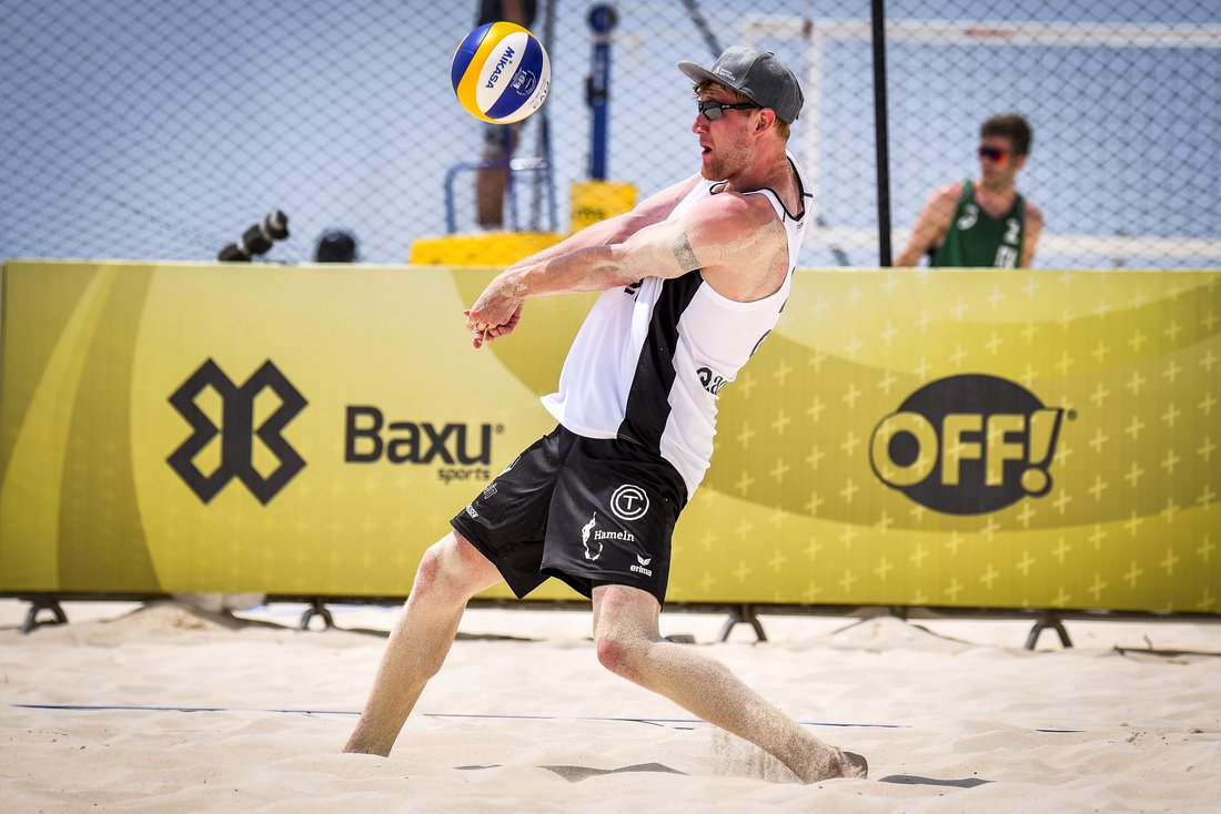 Yannick Harms in der Abwehr